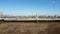 Scenic view of the Natchez - Vidalia Bridge in Louisiana.  Air bridge crosses the Mississippi River