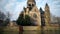 Scenic view of the neo-Romanesque Temple Neuf church in Metz, situated on an island in the Moselle river.