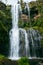 Scenic view of Nithi Waterfall in Chogoria Route, Mount Kenya National Park, Kenya