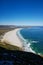 Scenic view of Noordhoek beach close to Cape Town, South Africa.