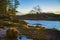 Scenic view of the ocean overlooking the bay of Nanaimo in Vancouver Island, British Columbia.