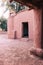 Scenic view of the old adobe church Oratorio de los Orquera in Catamarca, Argentina.