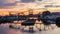 Scenic view of the old rotating bridge in Matanzas, Cuba during sunset