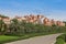 Scenic view of one hotel & resort town made of Toscana Valley theme in italian style