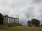 A scenic view of one of the monuments of Calton Hill, Edinbugh, Scotland.