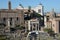 Scenic view over the ruins of the Roman Forum