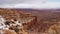 Scenic view over the Valley of the Gods from the Moki Dugway in Utah