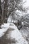 Scenic view of path around lake, Zeller See, Zell