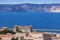 Scenic view of Pharo palace at Old Port, Marseille