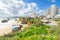 Scenic view of Portimao beach in Algarve, Portugal