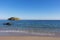 Scenic view of the Portinho da Arrabida beach in Setubal