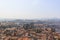 Scenic view of Porto, Portugal from the tower Cl rigos Church. Orange roofs of the houses