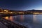 Scenic view of Punta Brava down a beach with Teide volcano in the background