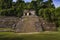 Scenic view of a pyramid at the Mayan ancient city of Palenque