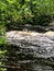 Scenic view of rapids by Twelve Foot Falls in Dunbar, Wisconsin