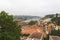Scenic view of River Douro, Porto, Portugal. Orange roofs of the houses. Popular tourist destination