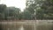 A scenic view of a river running alongside a road.