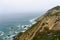 A scenic view of the rugged northern california coastline in Point Reyes National Seashore, with endless views of the pacific