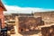 Scenic view of runs architecture inside Fort Jesus - An ancient fortification in the coastal town of Mombasa, Kenya