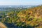 Scenic View of the Runyon Canyon Park and Los Angeles