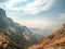 Scenic View Of Sahyadri Mountain Ranges Shot From Harishchandra Fort