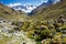 Scenic view on the Salkantay trek