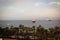 Scenic view of ships of Red Sea in port of Aqaba, Jordan