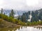 Scenic view of a Siri Paye pond in Kaghan valley, Pakistan