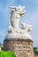 Scenic view of Statue of Carp Becoming a Dragon, Vietnam