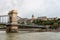 Scenic view of street in Budapest city centre