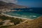 Scenic view to Andros city, Greece