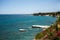 A scenic view to the bay near Governor`s beach, between Larnaca and Limassol