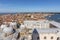 Scenic view to roof of san marco  cathedral and skyline of Venice