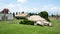 Scenic view of Tomba Brion in San Vito d'Altivole near Treviso, Italy