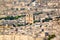 Scenic view from the top of the Eiffel Tower. Paris, France.