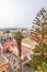 Scenic view of the tower of the Woermann House, Swakopmund, Namibia.