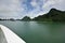 Scenic view of a tranquil lake surrounded by greenery