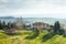 Scenic view of a tuscan farmhouse, Tuscany, Italy