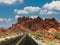Scenic view of the Valley of Fire Highway, Nevada, United States