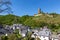 Scenic view at village Monreal in the Eifel