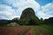 Scenic view of Vinales Valley, Cuba