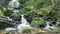 Scenic view of a waterfall at Louth Falls Conservation Area at Jordan Station, Ontario, Canada