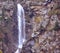 Scenic view of waterfall in Naran Kaghan valley, Pakistan