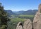 A Scenic View from the West Fork Valley Overlook in Colorado