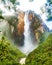 Scenic view of world's highest waterfall Angel Fall in Venezuela