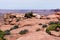 Scenic views along the Grand Viewpoint trail in Canyonlands National Park