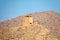 Scenic views of old building, mountains and sunsets, from El Gantera, Biskra