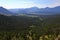 Scenic views from Trail Ridge Road, Rocky Mountain National Park in Colorado