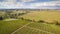 Scenic vineyard and farmland, Australia