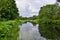 Scenic Walkway along Historic Canal Landscape of the West of Scotland